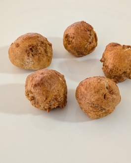 Whole wheat plain pretzel balls