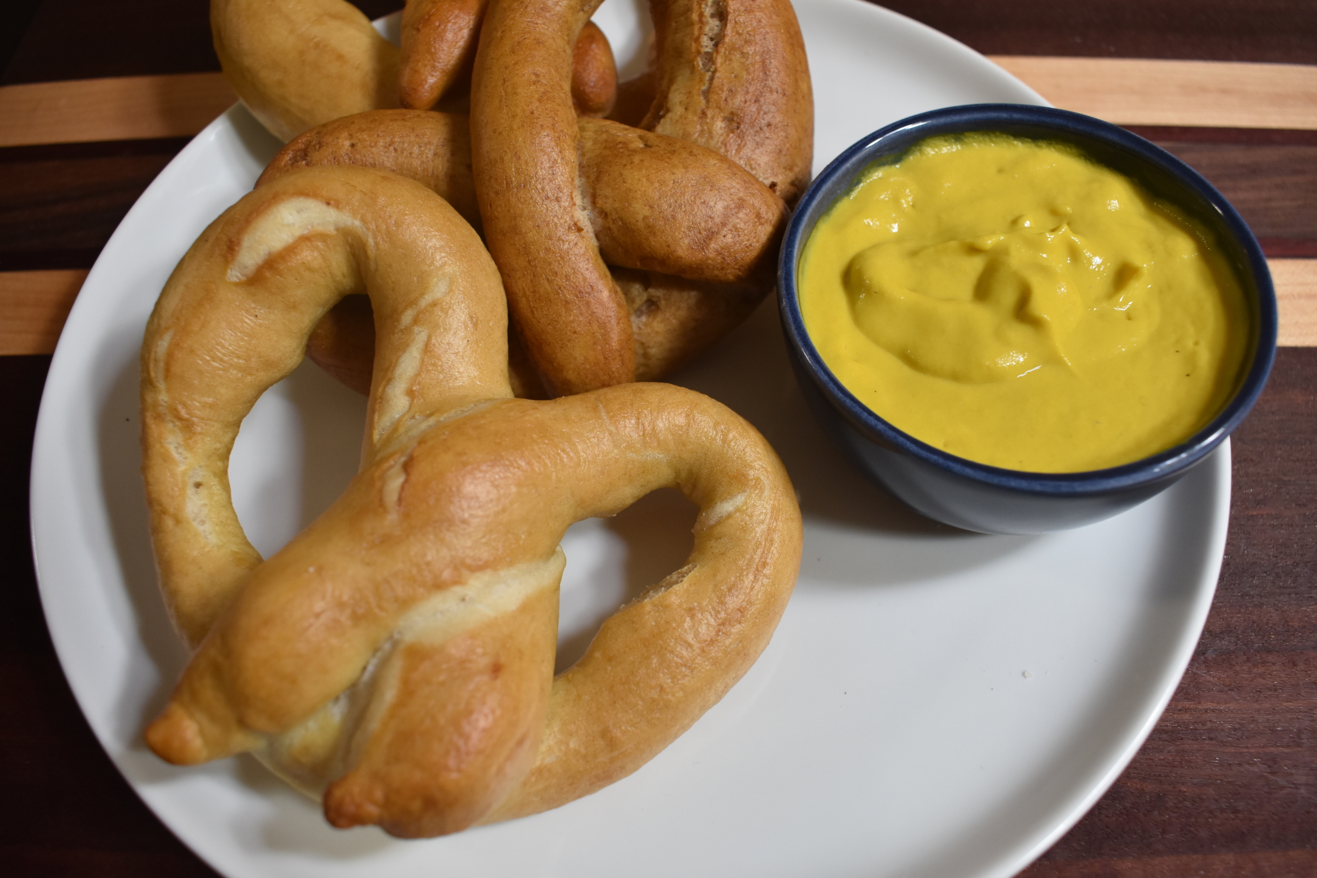 Whole wheat pretzel