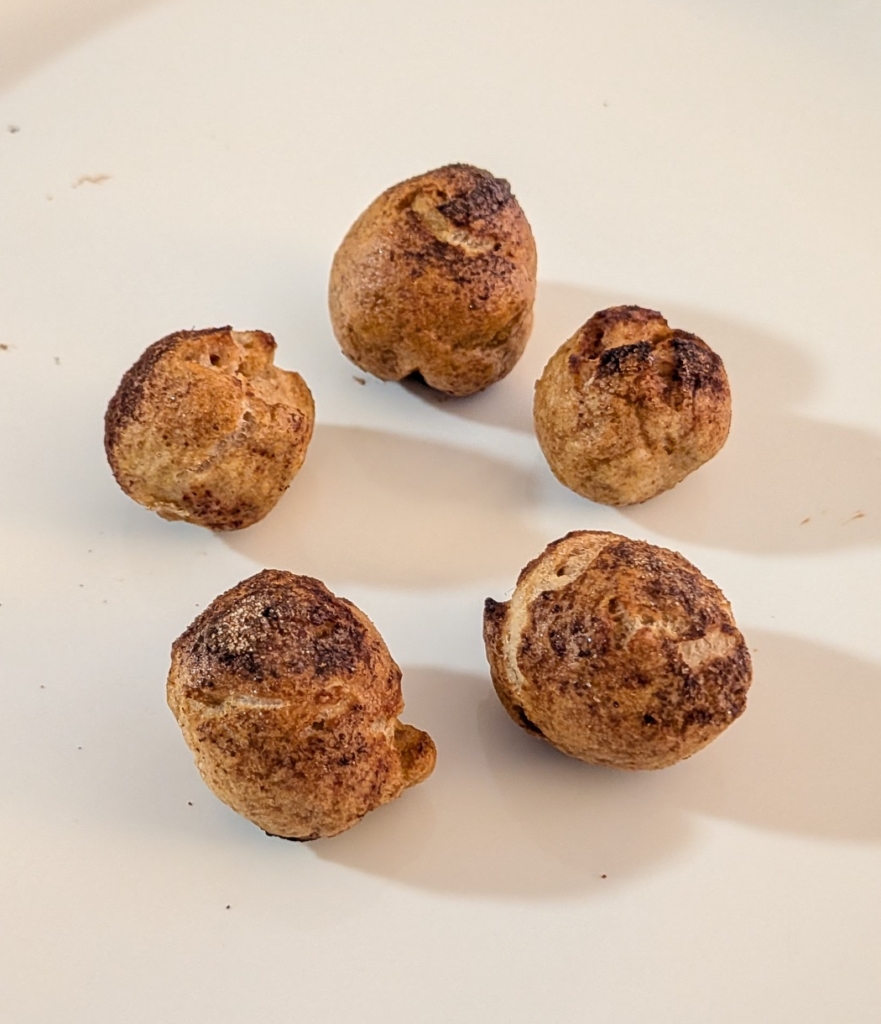 Cinnamon pretzel balls (Whole wheat)