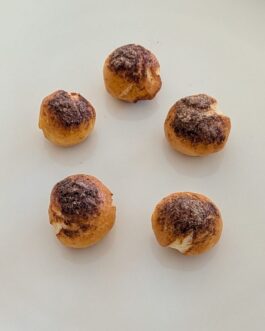 Cinnamon pretzel bites